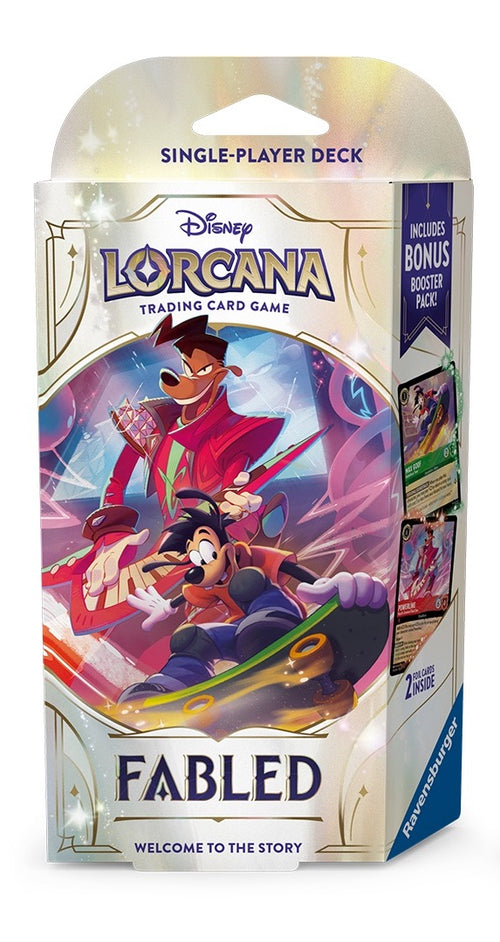 Disney Lorcana TCG 英文版 Fabled Starter Deck Max Goof & Powerline