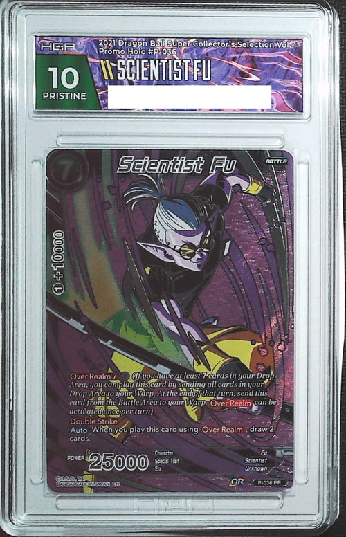[HGA 10] 2021 Dragon Ball  Super Collector's Selection Vol.1 P-036 Scientist Fu Promo Holo