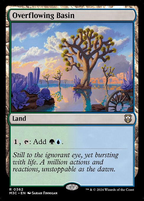 [Foil] M3C 362 Overflowing Basin (Ripple Foil) R