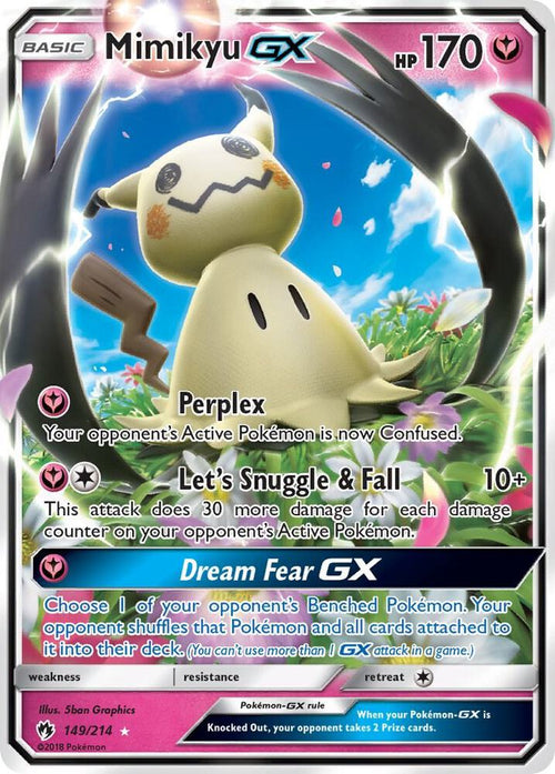 SM8 149/214 Mimikyu GX SR