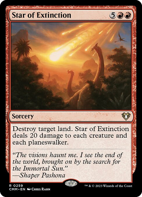 CMM 259 Star of Extinction R