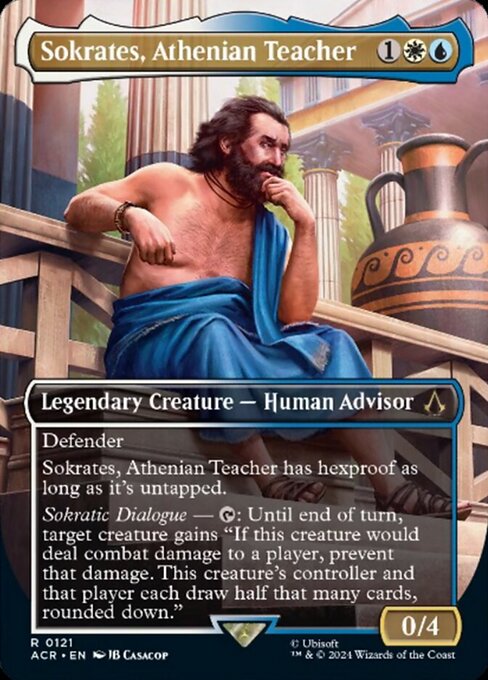 ACR 121 Sokrates, Athenian Teacher (0121 - Borderless) R
