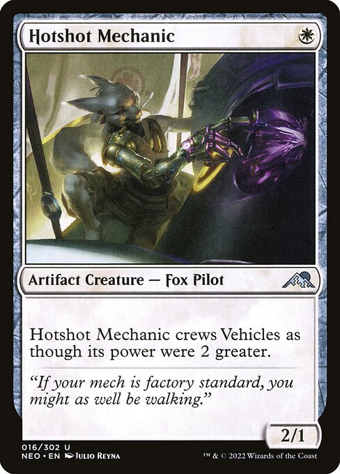 NEO 016 Hotshot Mechanic U