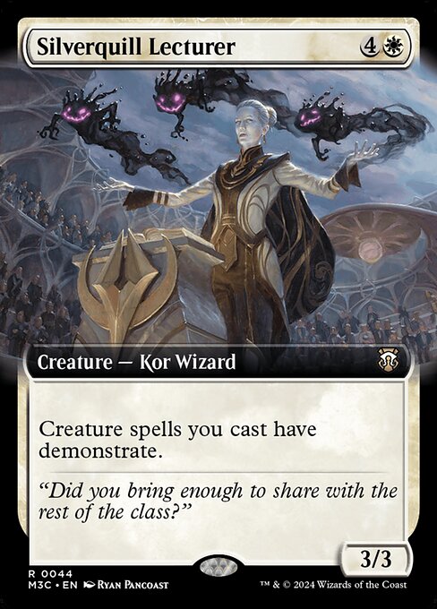 [Foil] M3C 044 Silverquill Lecturer (0044 - Extended Art Ripple Foil) R