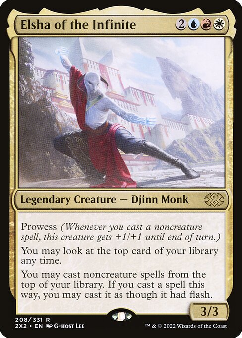 [Foil] 2X2 208 Elsha of the Infinite R