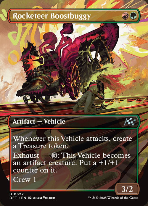 [Foil] DFT 327 Rocketeer Boostbuggy (0327 - Borderless) U