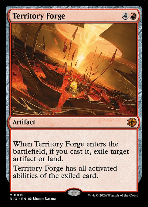 BIG 015 Territory Forge M