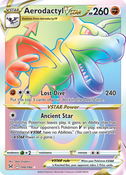 SS11 199/196 AerodactylVSTAR HR