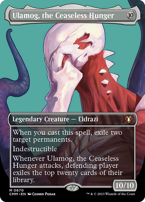 CMM 670 Ulamog, the Ceaseless Hunger (Borderless) M