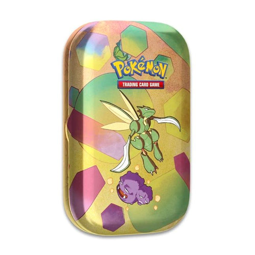 Pokemon TCG US version Scarlet &amp; Violet SV3.5 "Pokemon 151" Mini Tin - Scyther &amp; Weezing