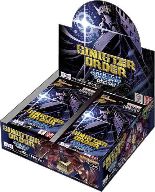 [EX-10] Digimon Card Game Booster Pack - SINISTER ORDER