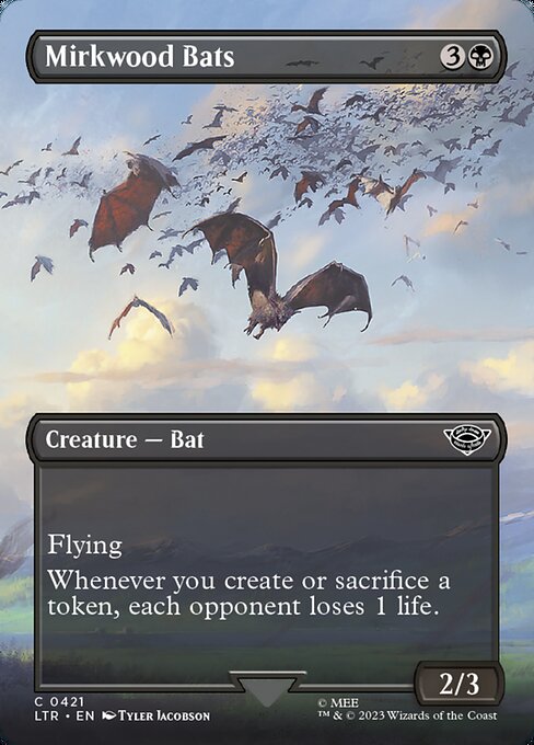 LTR 421 Mirkwood Bats (Borderless) C
