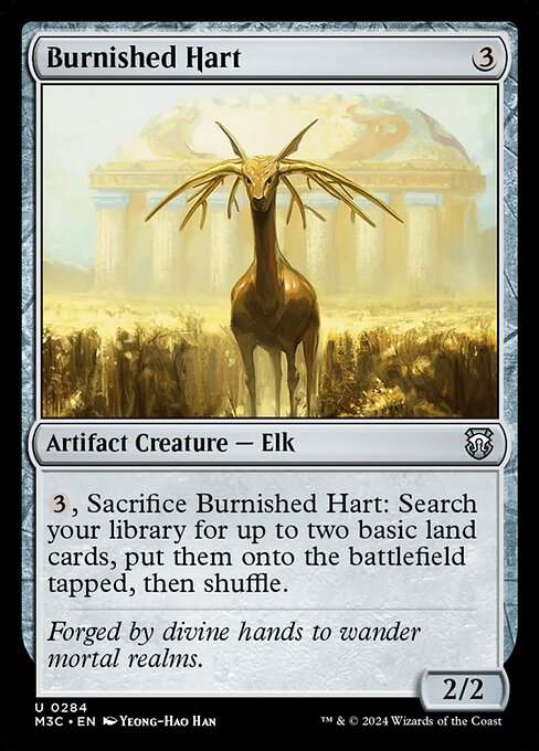 [Foil] M3C 284 Burnished Hart (Ripple Foil) U