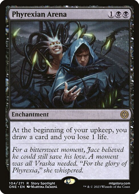 [Foil] ONE 104 Phyrexian Arena R