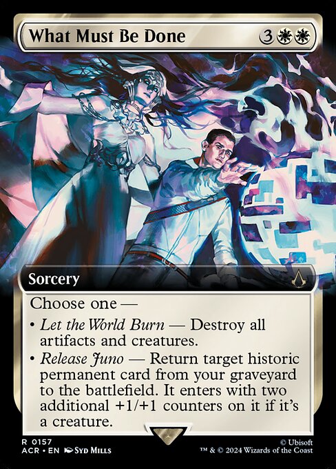 ACR 157 What Must Be Done (0157 - Extended Art) R