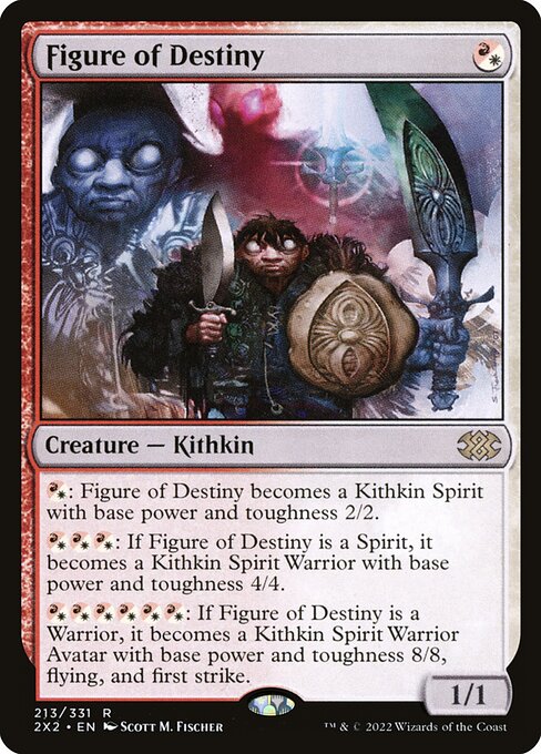 [Foil] 2X2 213 Figure of Destiny R