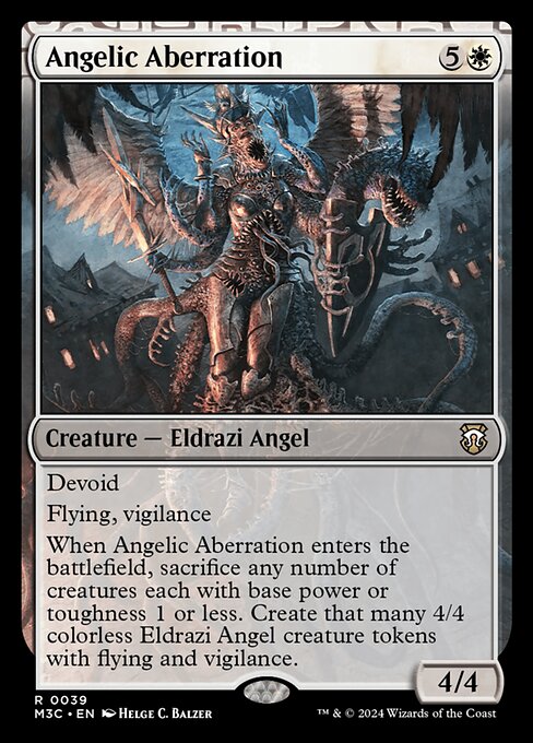 [Foil] M3C 039 Angelic Aberration (Ripple Foil) R