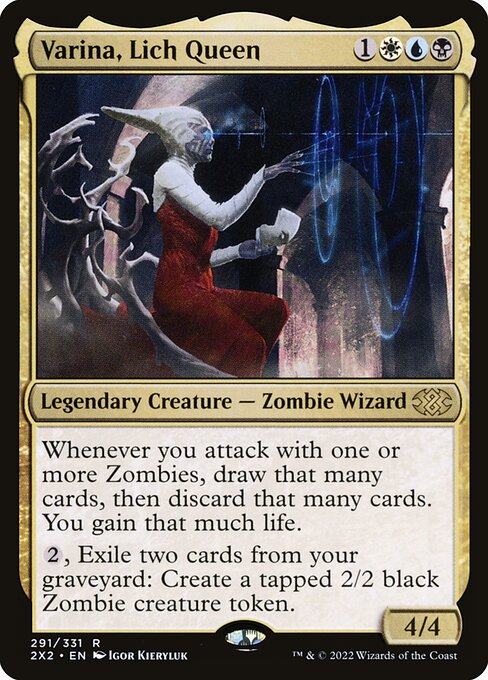 [Foil] 2X2 291 Varina, Lich Queen R