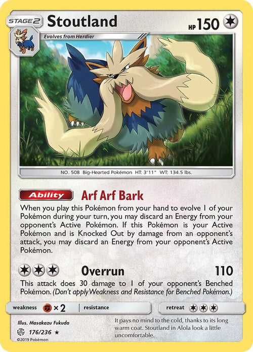 [Reverse Holo] SM12 176/236 Stoutland RH