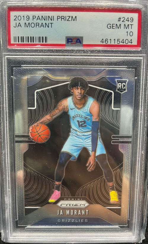 [PSA 10] 2019 PANINI PRIZM JA MORANT