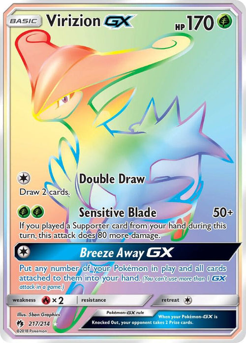 SM8 217/214 Virizion GX RS
