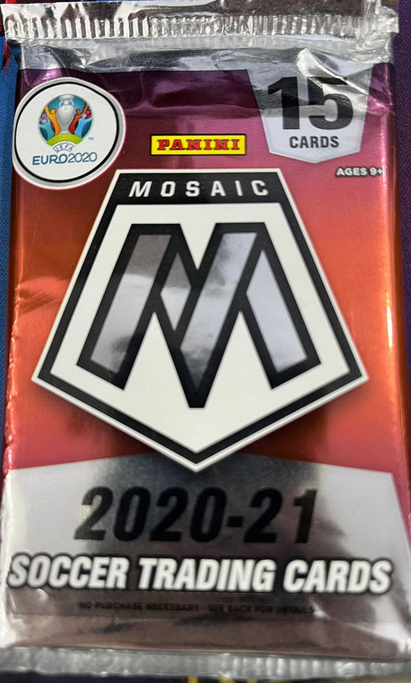 2021 Panini Mosaic UEFA Euro 2020 Soccer Hobby Pack - 皇巢卡店 Beehive Trading Card Shop