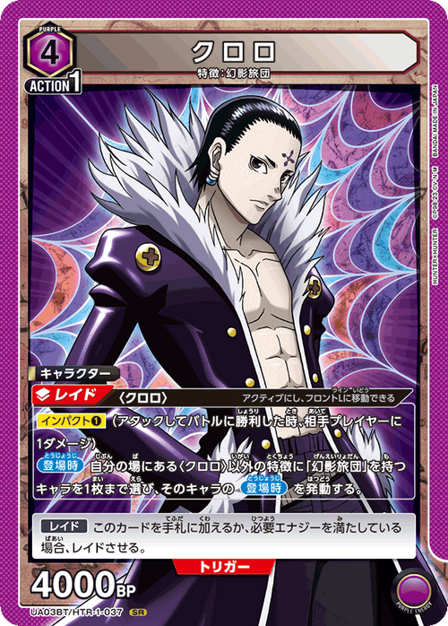 UA03BT/HTR-1-037 クロロSR