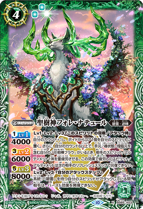 BS65-X03 Holy Tree God Fukure・Natura X