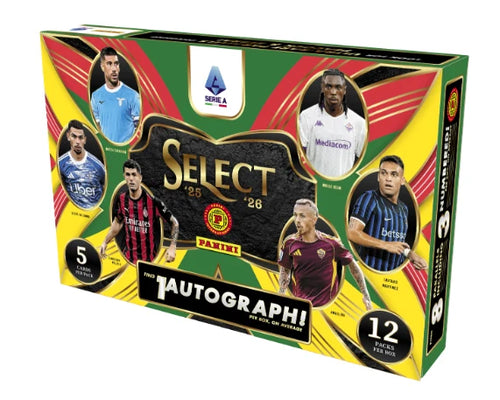 2025-26 Panini Select Serie A INT - Hobby Box -