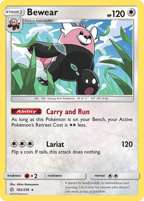 [Reverse Holo] SM12 182/236 Bewear R