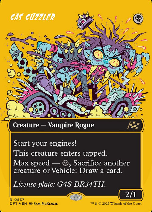[Foil] DFT 537 Gas Guzzler (0537 - Borderless First-Place Foil) R