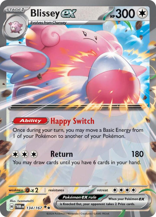TWM 134/167 Blissey ex RR