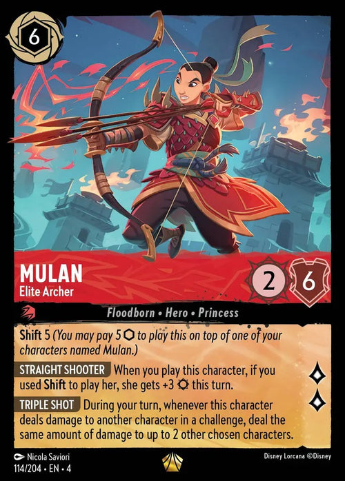 114/204·EN·4 Mulan - Elite Archer L
