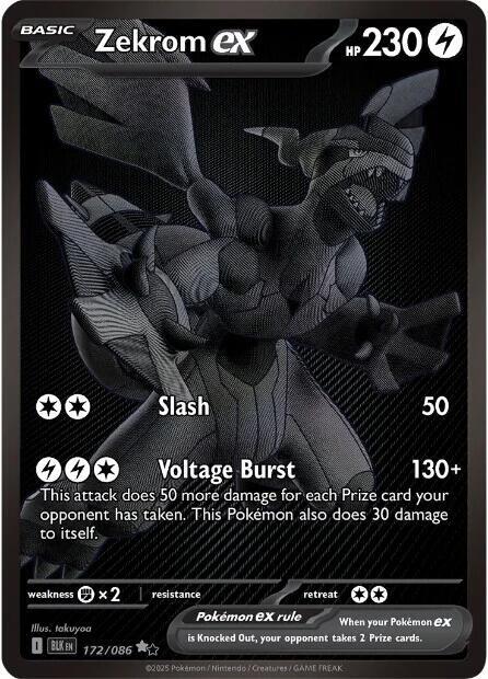 BLK 172/086 Zekrom ex BWR