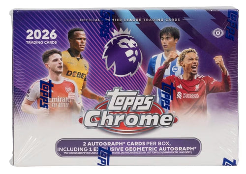 2026 Topps Chrome Premier League(EPL) - Delight Box