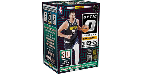 2023-24 Panini Donruss Optic Basketball 6-Pack Blaster Box (Glitter Parallels) - 皇巢卡店 Beehive Trading Card Shop