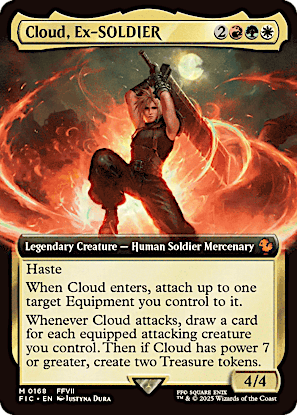 FIC 168 Cloud, Ex-SOLDIER (0168 - Extended Art) M