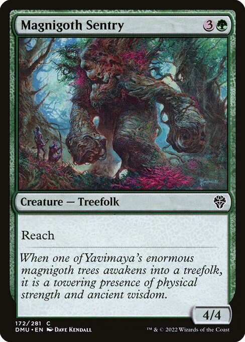 [Foil] DMU 172 Magnigoth Sentry C