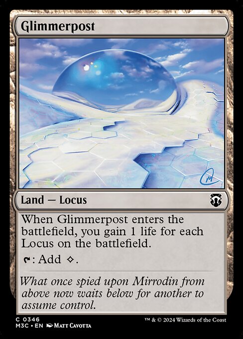 [Foil] M3C 346 Glimmerpost (Ripple Foil) C