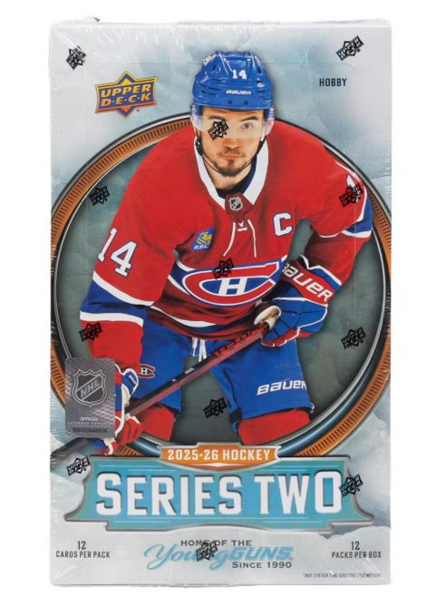 2025-2026 Upper Deck Hockey Series 2 - Hobby Box