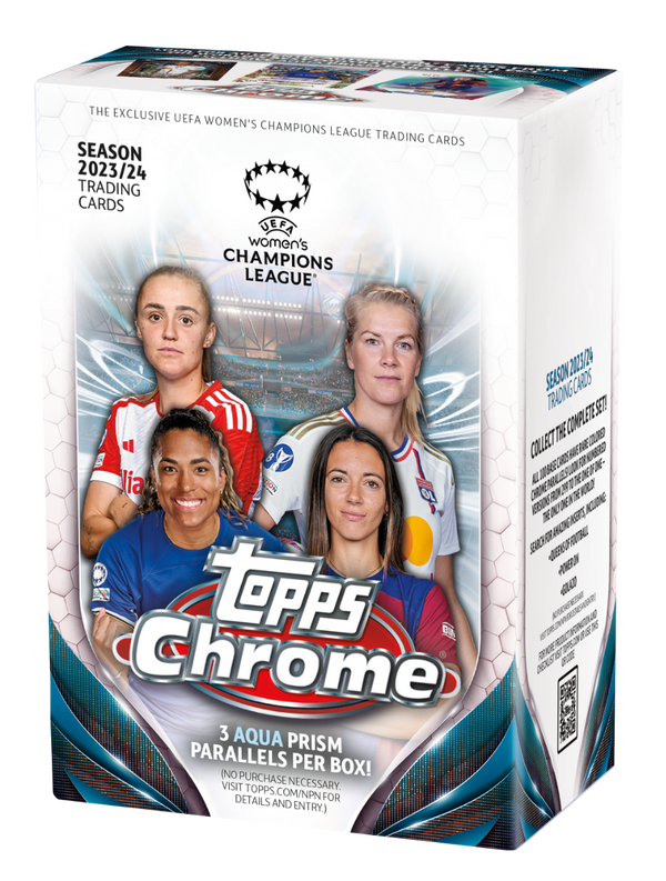 2023-24 Topps Chrome® UEFA Women's Champions League - Value Box - 皇巢卡店 Beehive Trading Card Shop