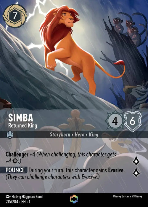 215/204·EN·1 Simba - Returned King E