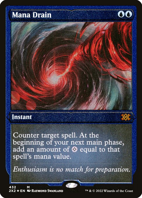 [Foil Etched] 2X2 432 Mana Drain (Foil Etched) M