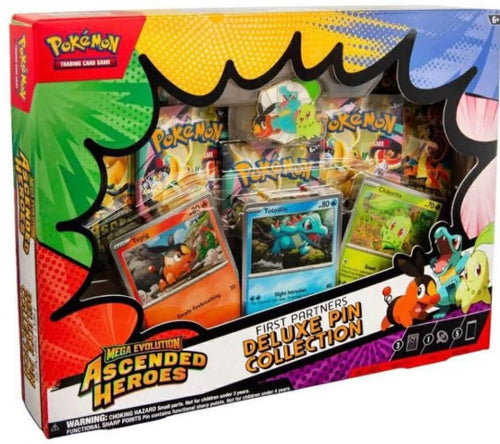 Pokemon TCG 美版 First Partners Deluxe Pin Collection
