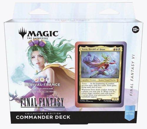 MTG Final Fantasy (FIN) Collector’s Edition Commander Deck - FINAL FANTASY VI: Revival Trance