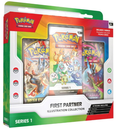 Pokemon TCG English First Partner Illustration Collection - Series 1