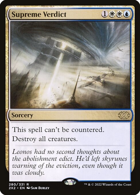 [Foil] 2X2 280 Supreme Verdict R