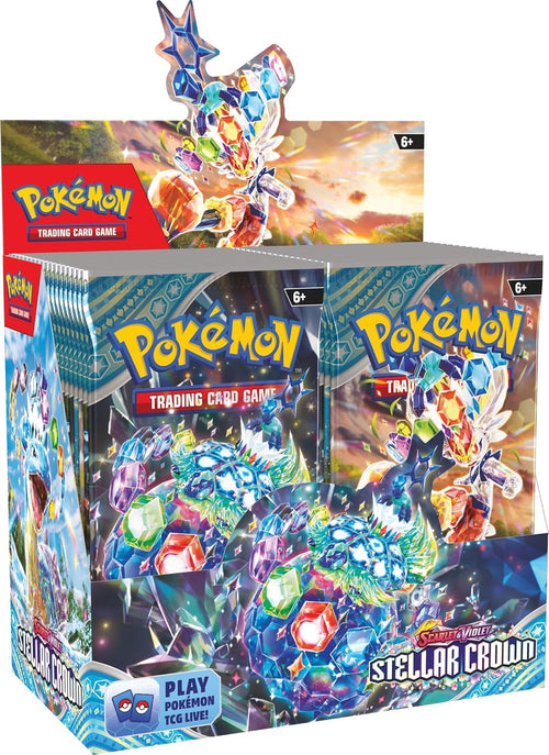 Pokemon TCG US Version Scarlet &amp; Violet SV7 "Stellar Crown" Booster Box