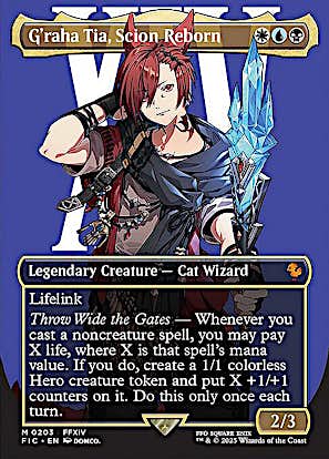 FIC 203 G'raha Tia, Scion Reborn (0203 - Borderless) M