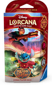 Disney Lorcana TCG 英文版 Reign of Jafar Single Player Deck Mulan & Stitch